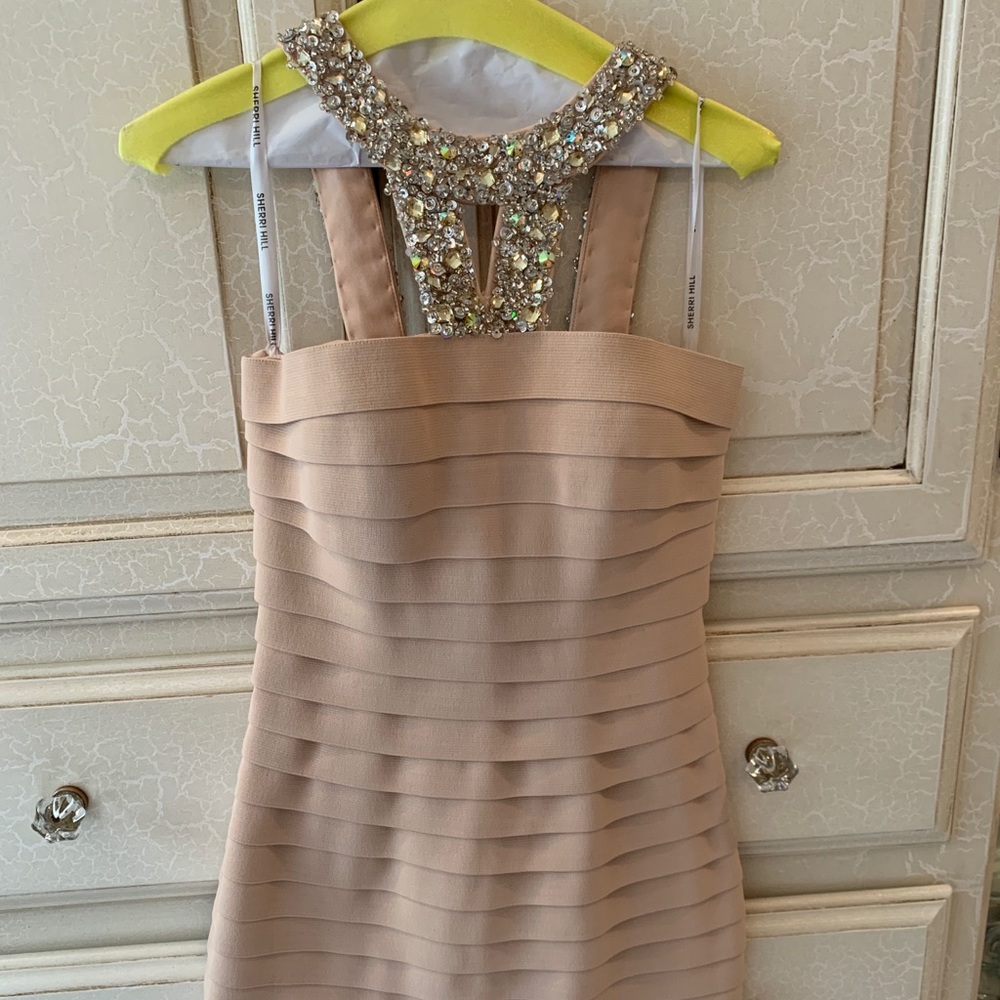 Sherri hill bandage dress